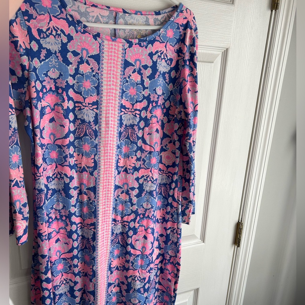 Lilly Pulitzer long sleeve cotton dress
